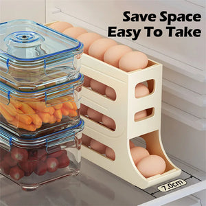 Refrigerator egg storage box