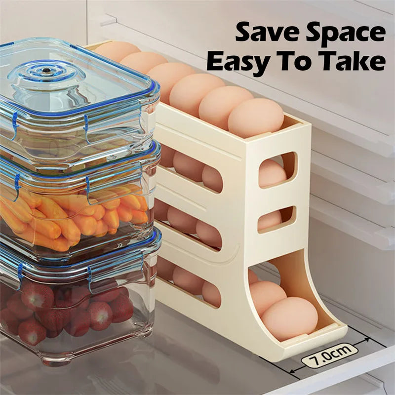 Refrigerator egg storage box