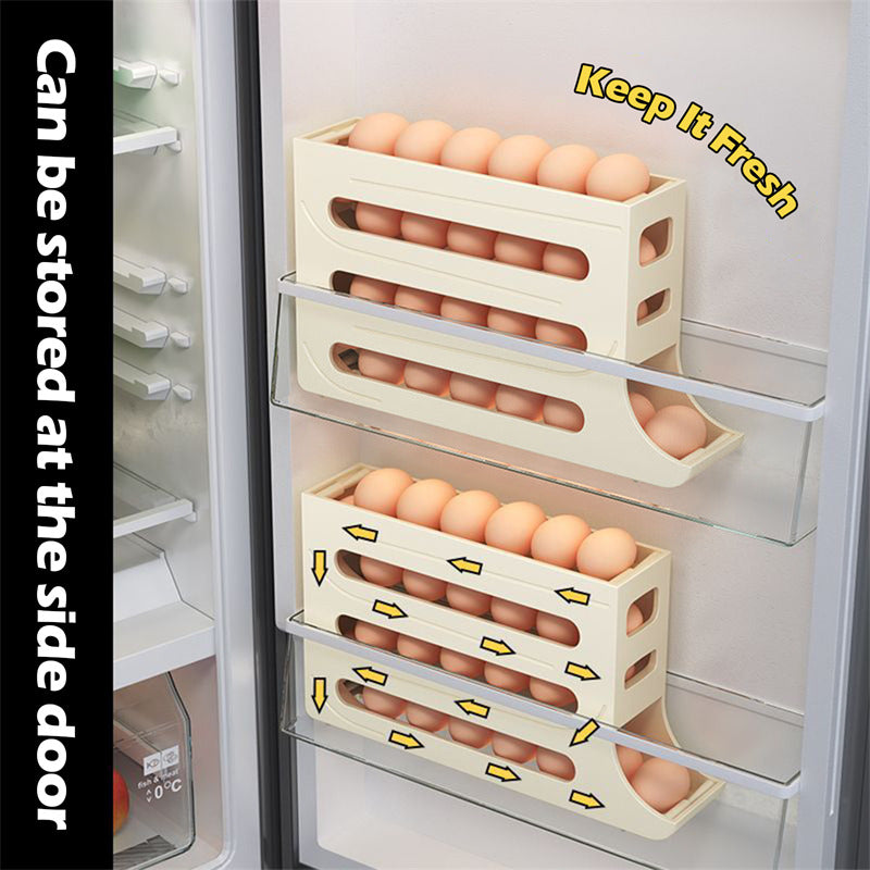 Refrigerator egg storage box