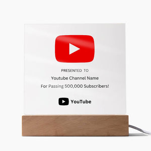 Youtube Plaque