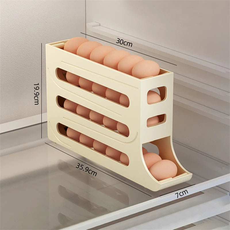 Refrigerator egg storage box