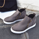 Round toe flat bottom fashion women's shoes