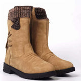 Boots Khaki / 4.5 Women Winter Platform Wedges Boots