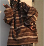 brown / XXL Lady Sweater Leisure Anti-pilling