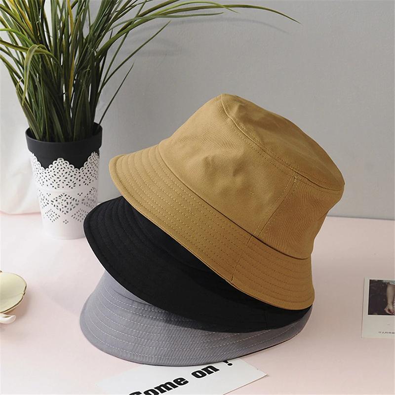Caps and Hats Foldable Outdoor Summer Colorful Bucket Hats