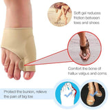 Health Pair Toe Separator Hallux Valgus Bunion Corrector Orthotics Feet Bone Thumb Adjuster Correction Pedicure Sock Straightener