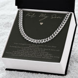 Jewelry Cuban Link Chain For My Son