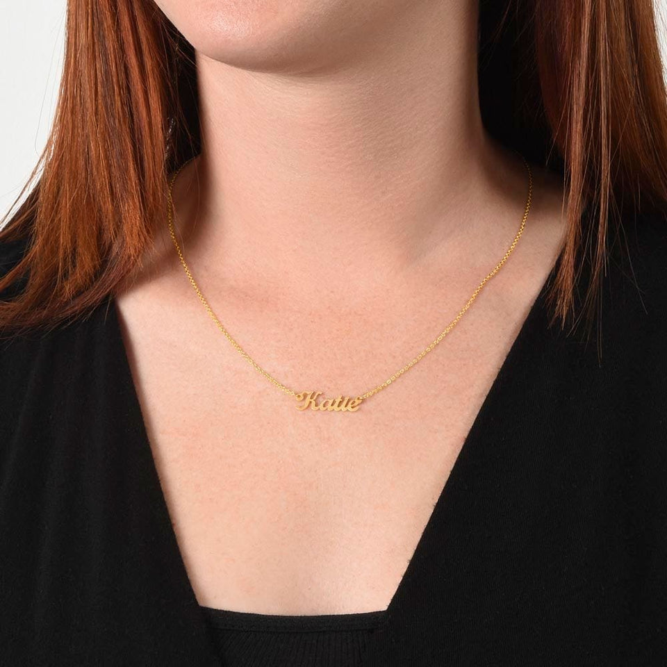 Jewelry Custom Name Necklace For My Grandaughter