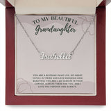 Jewelry Custom Name Necklace For My Grandaughter