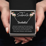 Jewelry Personalized Name Necklace For My Soulmate