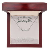 Jewelry Polished Stainless Steel / Luxury Box Custom Name Necklace For My Grandaughter