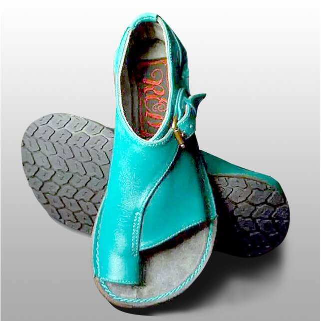 Sandals SkyBlue / UK 2.5 /EU 35 Women Buckle Shandals