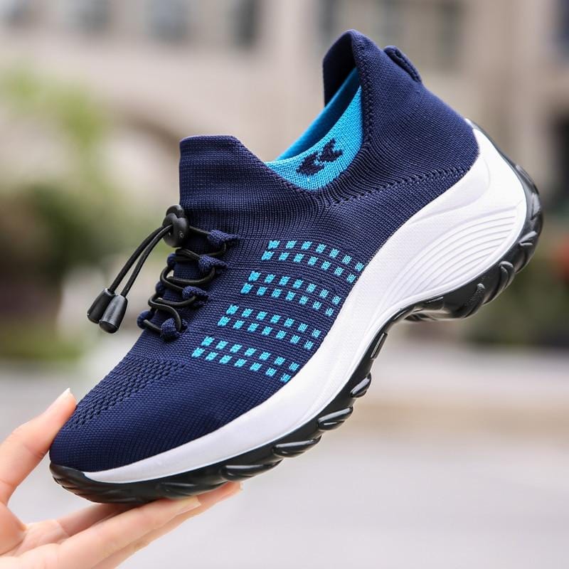 Sneakers Blue / 3 Orthopaedic Sneakers - Sienna