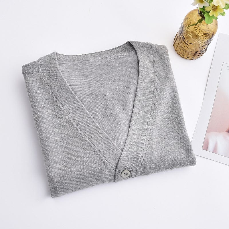 V-neck Sweater Classic Elegence